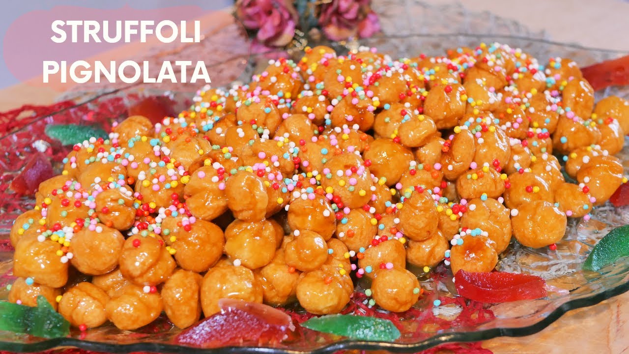 PIGNOLATA CALABRESE (STRUFFOLI) | UNA RICETTA TIPICA NATALIZIA | FACILE E BUONISSIMA