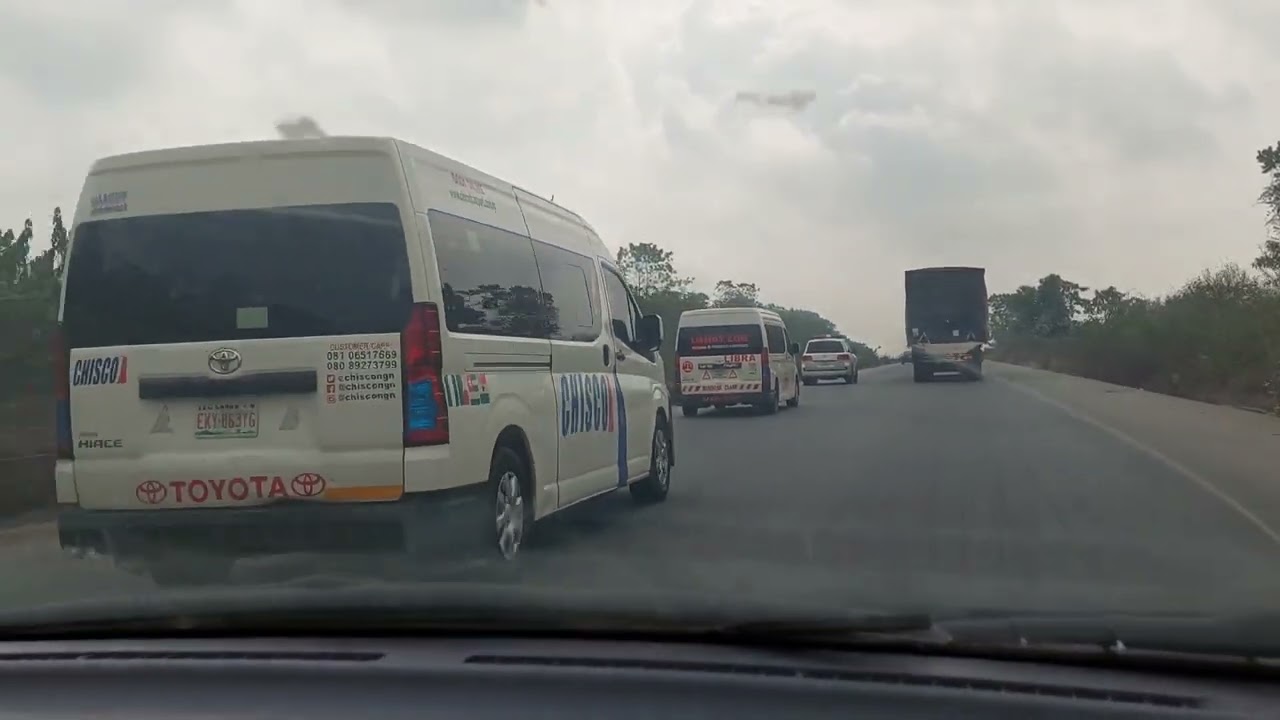Nigeria Lagos to Benin city road is wonderful