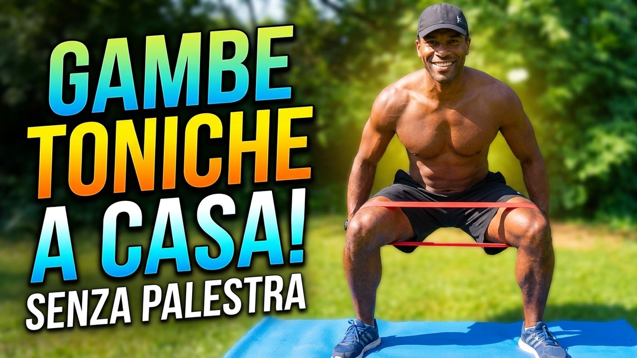 Esercizi facili per gambe forti a casa!