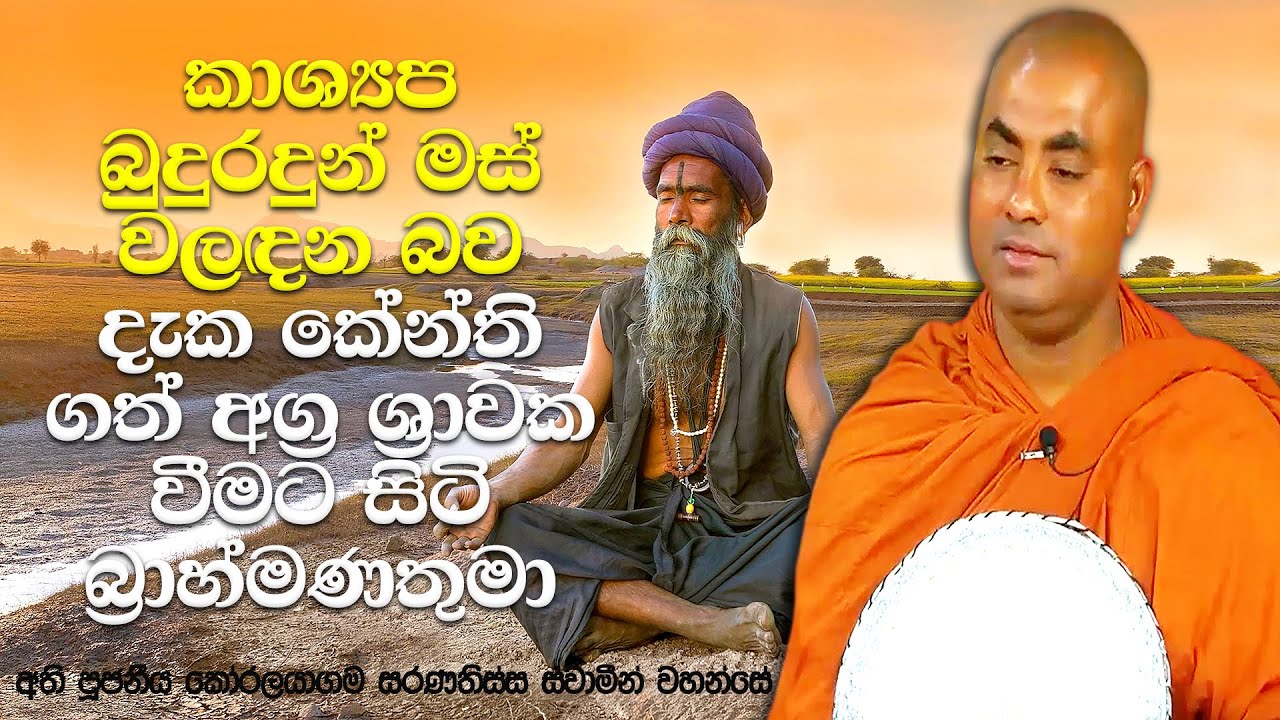 දානයට මස් වැලඳූ කාශ්‍යප බුදුරජාණන් වහන්සේ | Koralayagama Saranathissa Thero