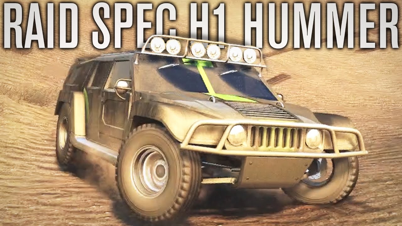 The Crew EP22 | RAID SPEC HUMMER BUILD & TEST! | w/ Thrustmaster Wheel Cam (PS4)