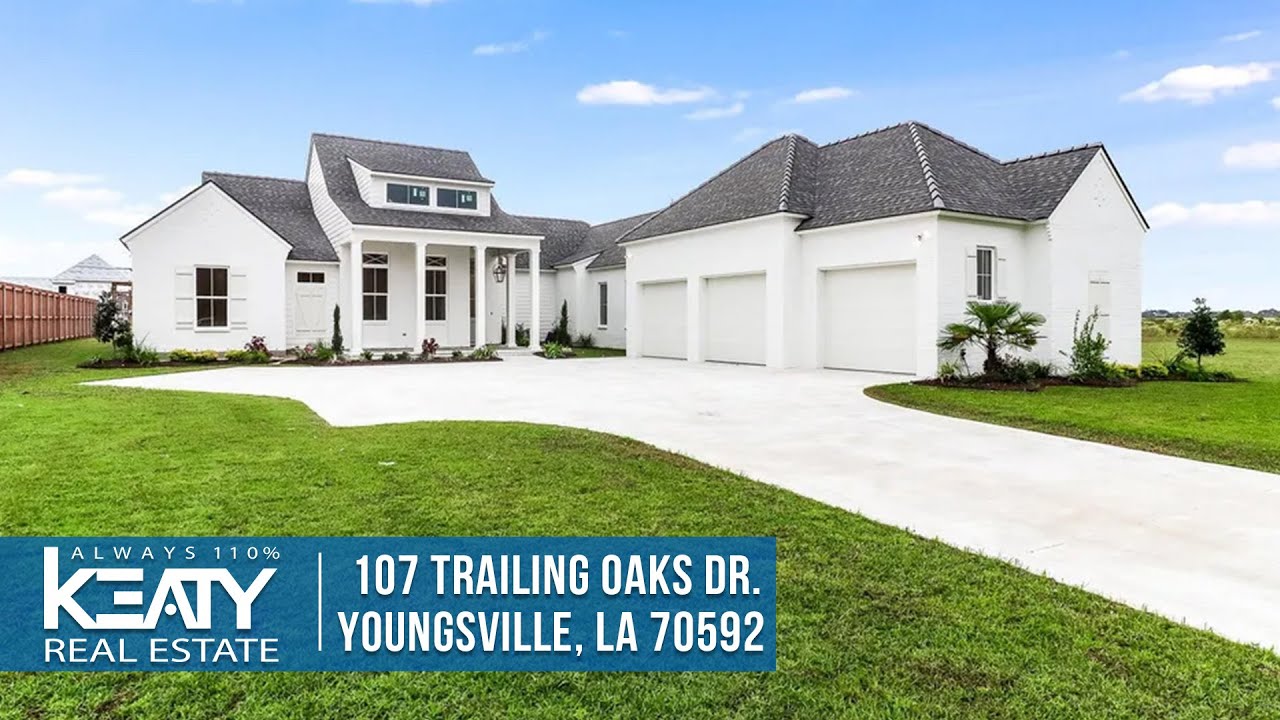 A New Construction Luxury Home In Youngsville, LA | 107 Trailing Oaks Drive