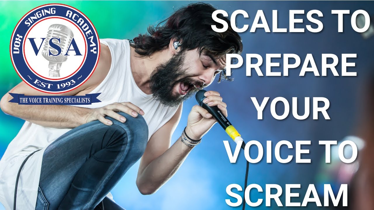 SCALES TO PREPARE, STRENGTHEN & CONDITION YOUR VOICE FOR SCREAMING🎤