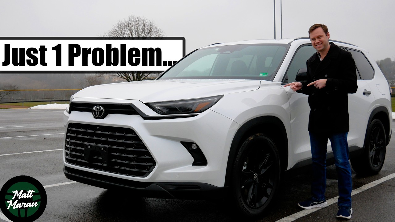 Обзор: Toyota Grand Highlander Hybrid Nightshade 2026 года — 1 новая проблема для 2026 года.