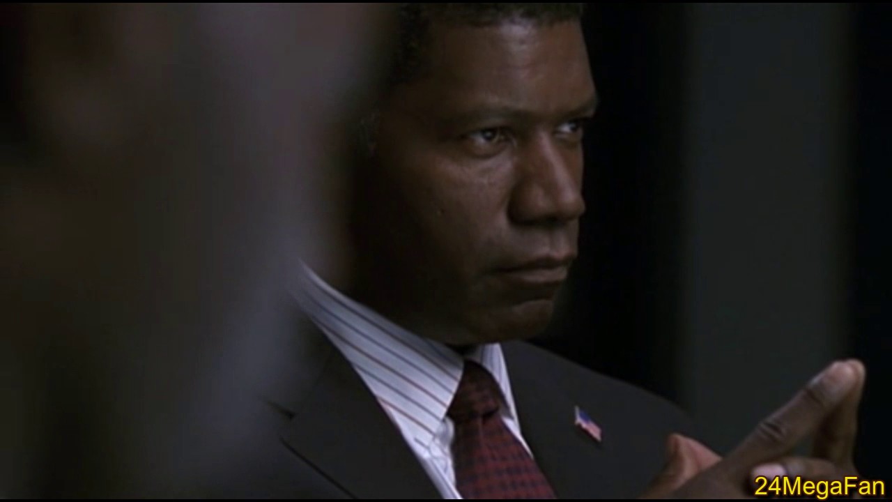President Palmer learns about the Undercover Salazar Operation - 24 Season 3