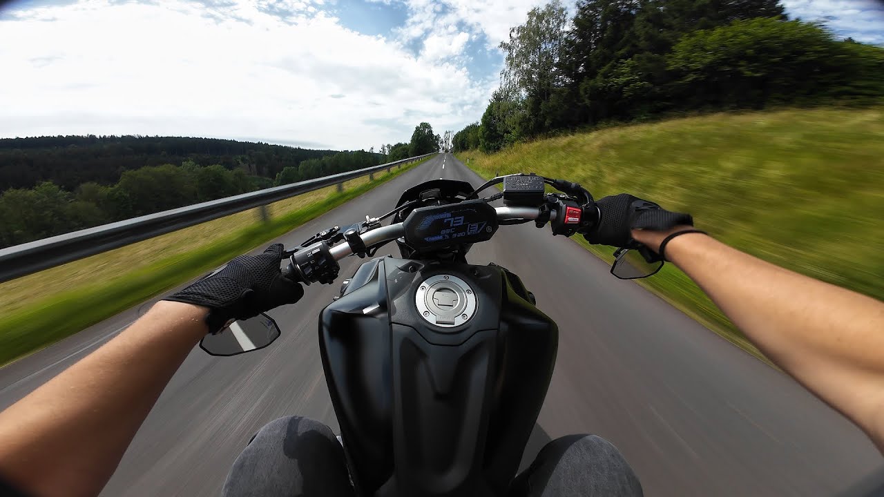 YAMAHA MT 07 POV Pure Sound 4k
