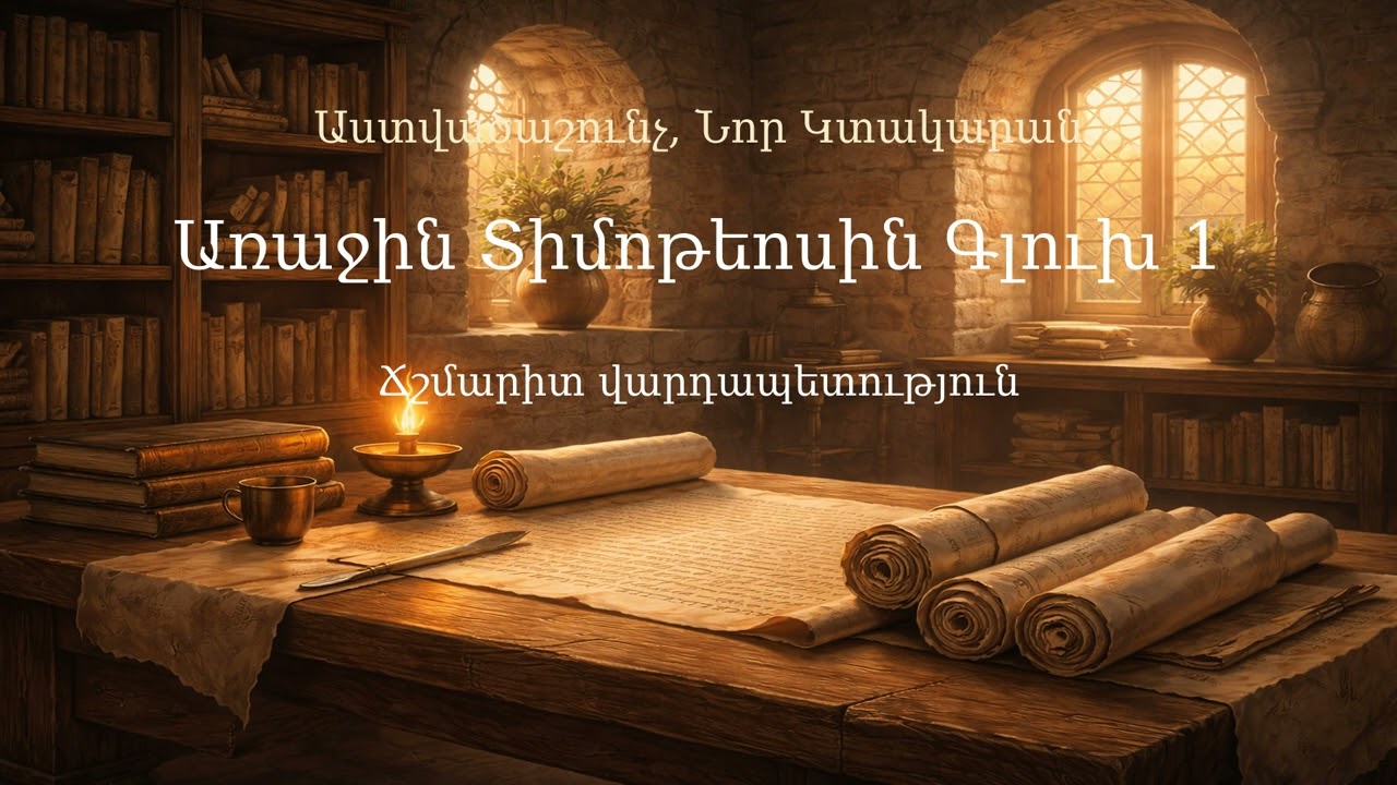 Ա Տիմոթեոսին Գլուխ 1 | 1 Timothy Chapter 1 | 1 Тимофею 1