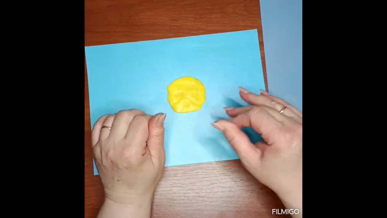 Ліплення ''Сонечко посміхається''