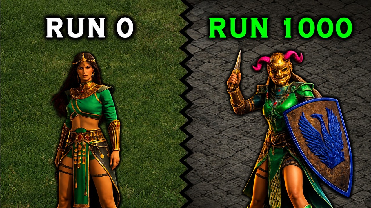 1000 Andariel Runs Starting With ZERO Gear! | D2R RotW
