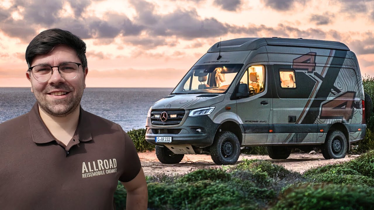 IST DAS DAS BESTE WOHNMOBIL CAMPERVAN LAYOUT 2025? Atacama 4x4 ALLRAD Offroad mit STOCKBETT HECKBAD