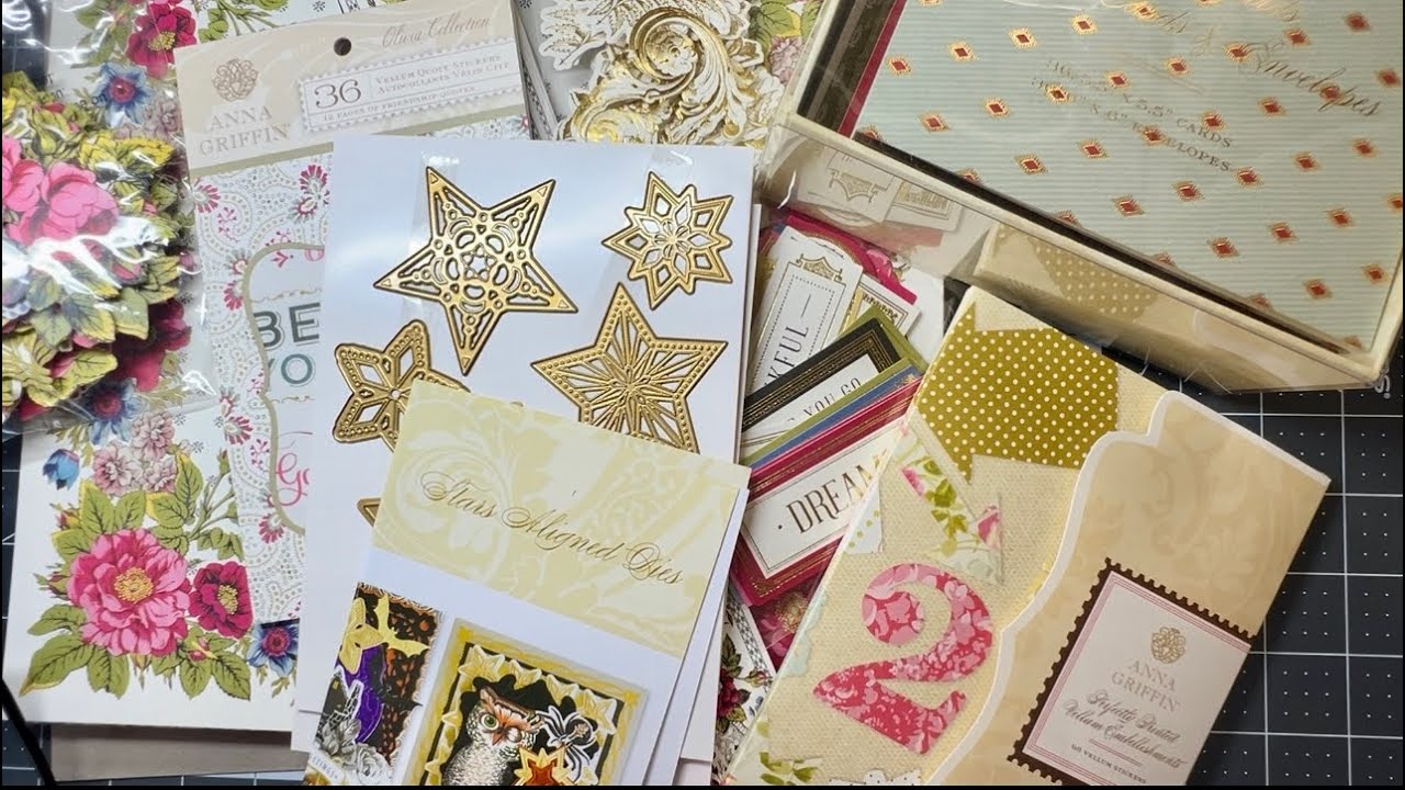 Anna Griffin October 2024 Mystery Box! What a deal!