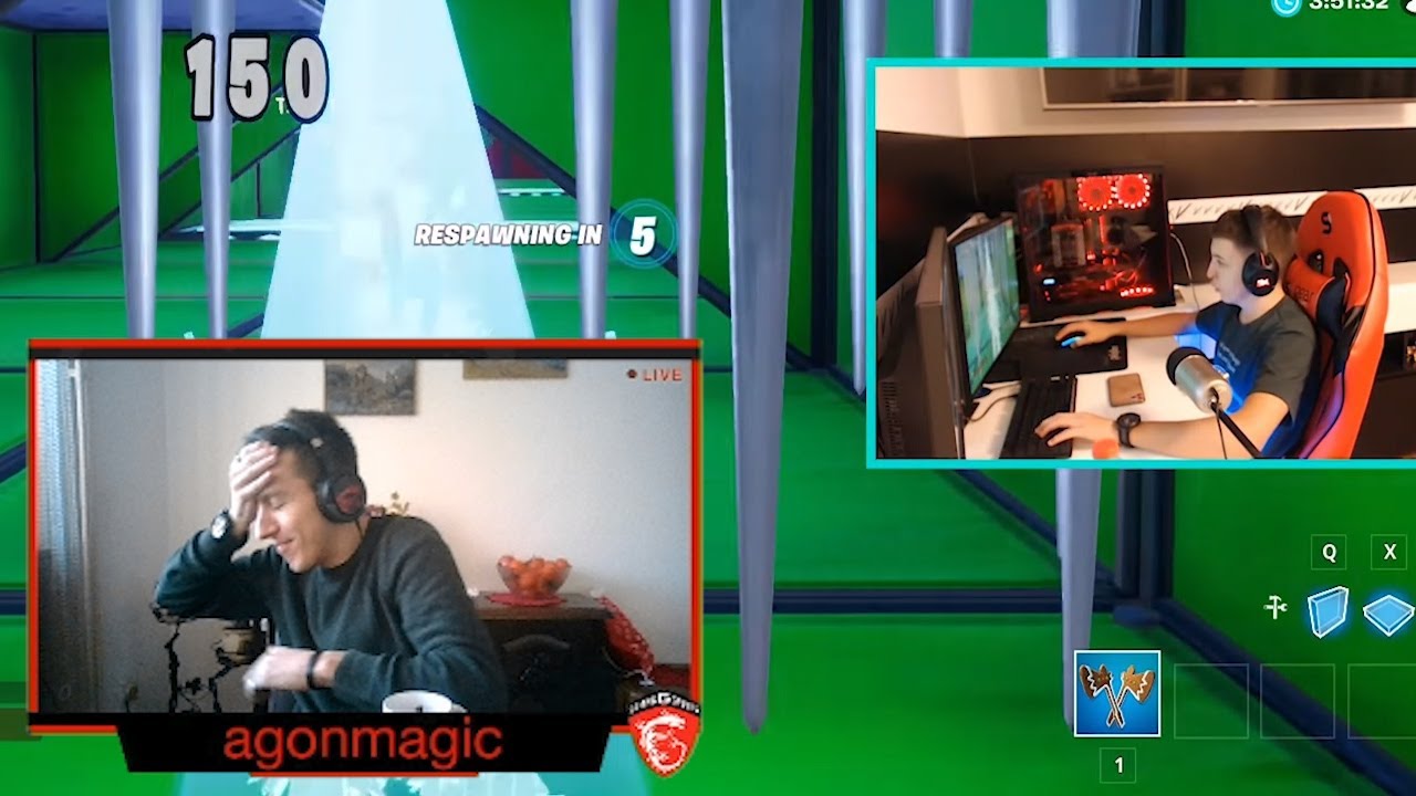 REAGIM I DEATHRUNIT ME MAGJI!!! - Fortnite SHQIP | Agon Gashi
