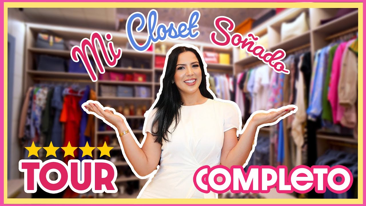 El CLOSET DE MIS SUEÑOS 🤩CLOSET TOUR COMPLETO✨| Muestro mi COLECCIÓN DE CARTERAS | Yubelkis Peralta