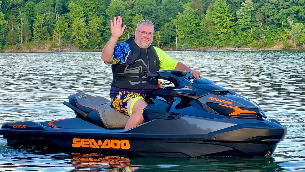 Breaking in the GTX 170 #seadoo #lakelife