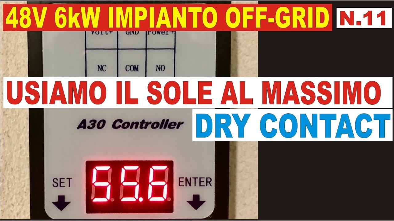 N.11 - 48V 6kW OFF-GRID DRY CONTACT