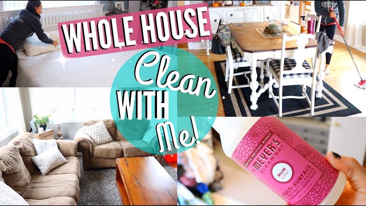 WHOLE HOUSE CLEAN WITH ME \\ CLEANING MOTIVATION \\ SPEED CLEAN