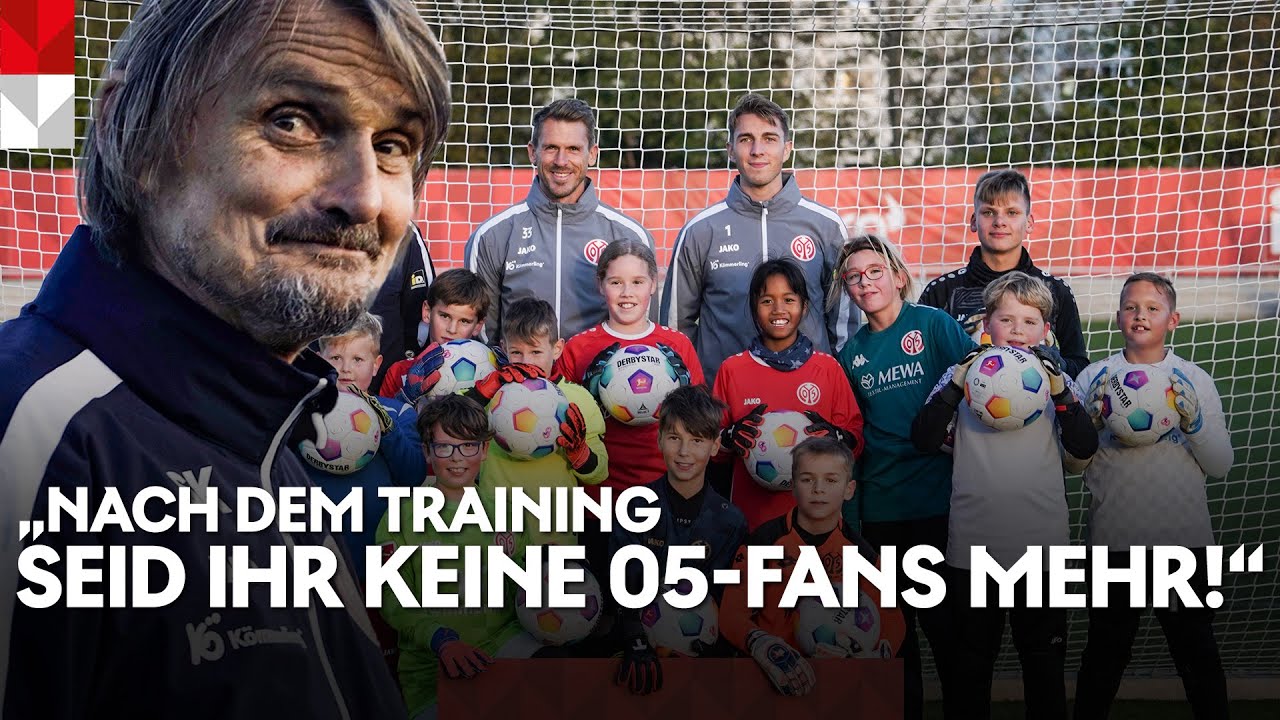 Kuhni, Batzi & Lasse geben Torwarttraining für Kids! | Mitgliedschaft erleben | #05ertv | 2023/24