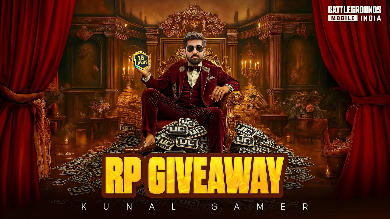 RP GIVEAWAY CUSTOM ROOMS NOW | BGMI LIVE CUSTOM ROOMS