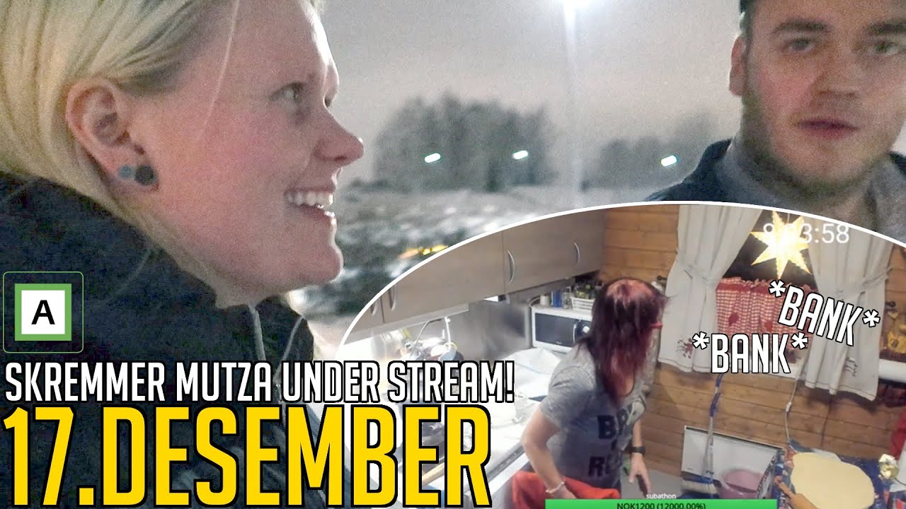 VI SKREMMER PONDERNMUTZA 😂 + SMAKSTESTER GODIS FRA SØSTRENE GRENE (Vlogmas 17)
