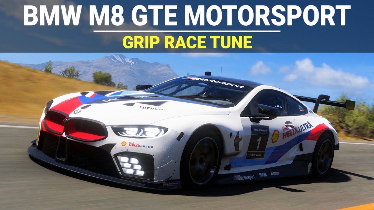 Forza Horizon 5 - 2018 BMW M8 GTE #1 BMW M Motorsport, FH5 Grip Race Build, Tune & Gameplay