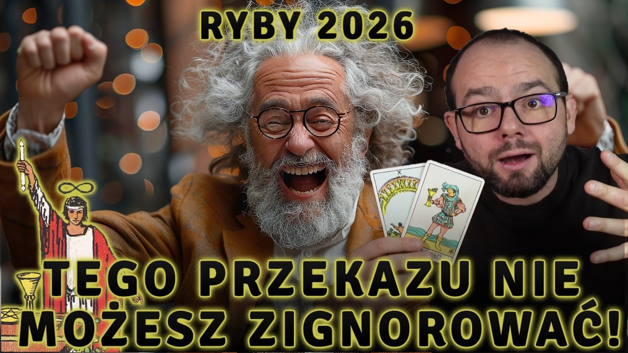 RYBY! Musisz TO Wiedzieć! 🔮 Horoskop Tarot Ryby 2026