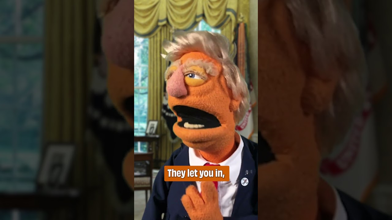 Trump tells Elon to say it to his face #PUPPETREGIME #Comedy #abomination