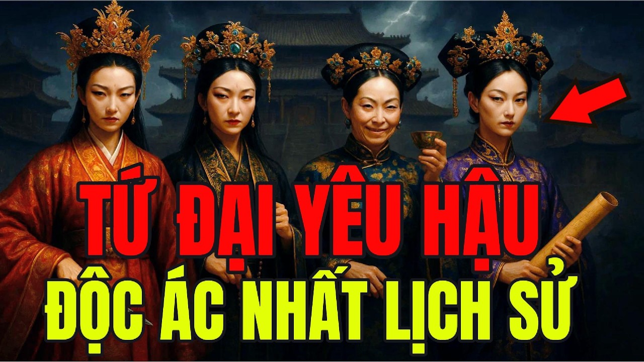 Sự Thật Rùng Rợn Về Tứ Đại Yêu Hậu Trung Hoa - Ai Mới Là Quái Vật?