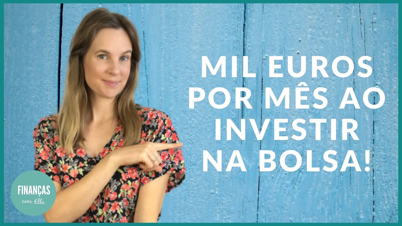 Quanto dinheiro investir na bolsa para receber mil euros por mês