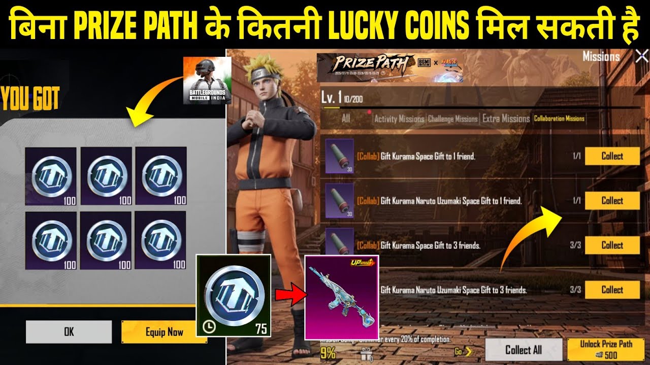 How Many Lucky Coins Can You Get Without Purchasing the Prize Path? 