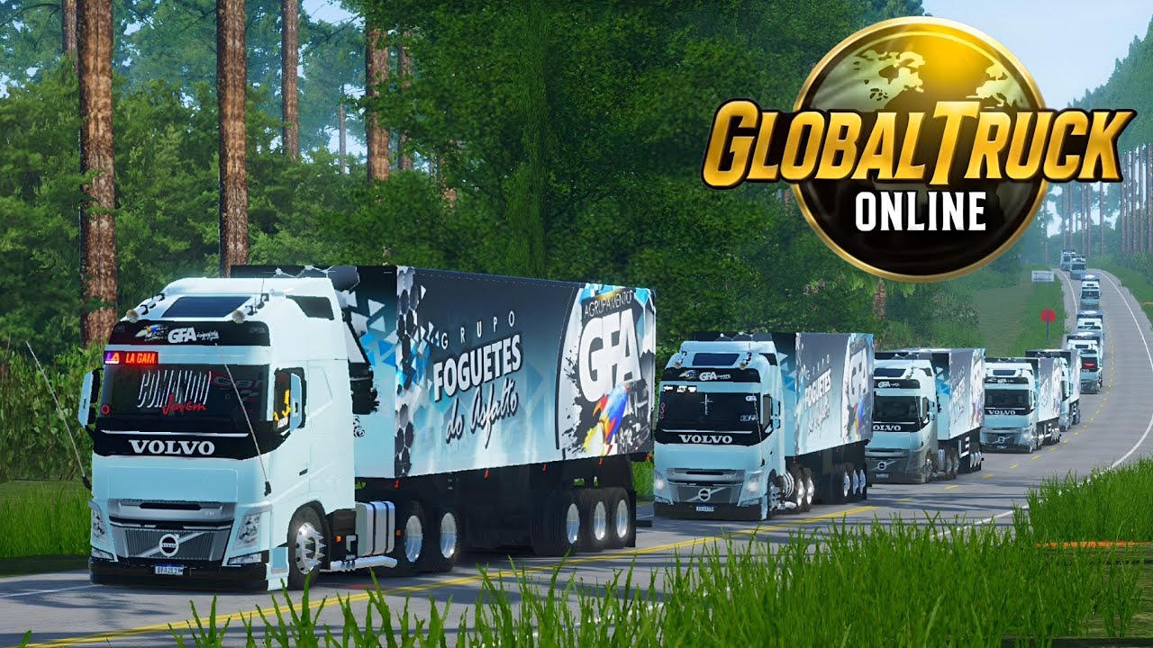 GLOBAL TRUCK ONLINE - MEGA COMBOIO COM O AGRUPAMENTO GFA (Grupo Foguetes do Asfalto)