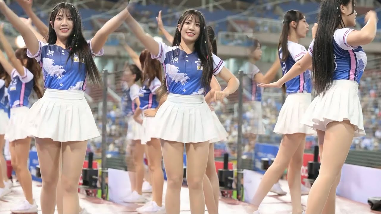 Rakuten Girls楽天ガールズ 熊霓 成晉應援 Taiwan Cheerleaders #台湾チアリーデ#樂天女孩 #震える 231008