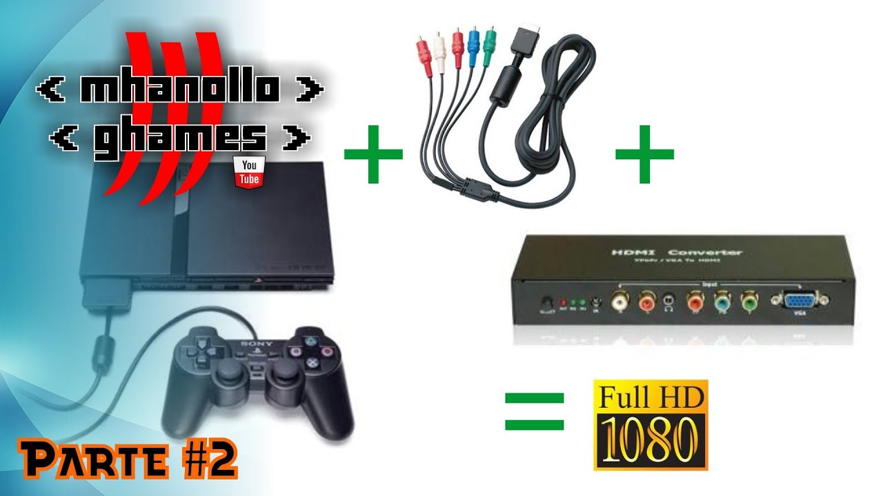 Playstation 2 em alta resolução (720p ou 1080p) com HDMI - [Parte 2].