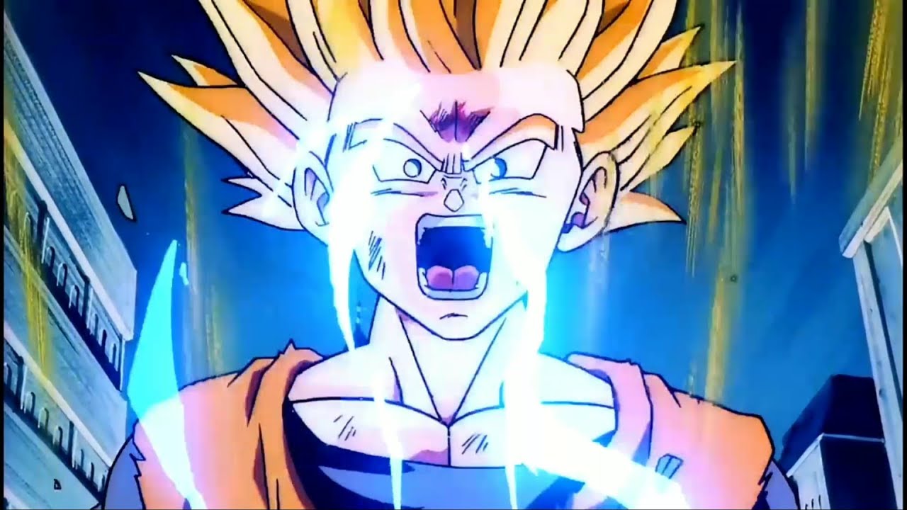 &Eacute;PICA transformaci&oacute;n de Gohan en ssj2 frente a bojack [HD]