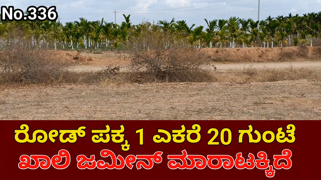 Agriculture Land For Sale Near Challakere | Chitradurga District Farm Land