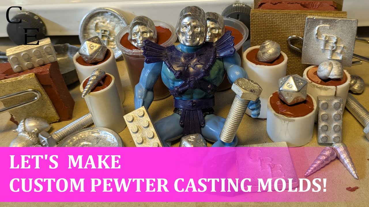 Let's Make Custom Pewter Casting Molds!