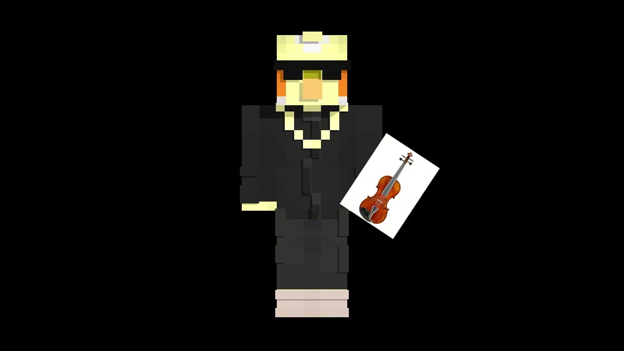@TheobaldTheBird plays chaos construct on violin