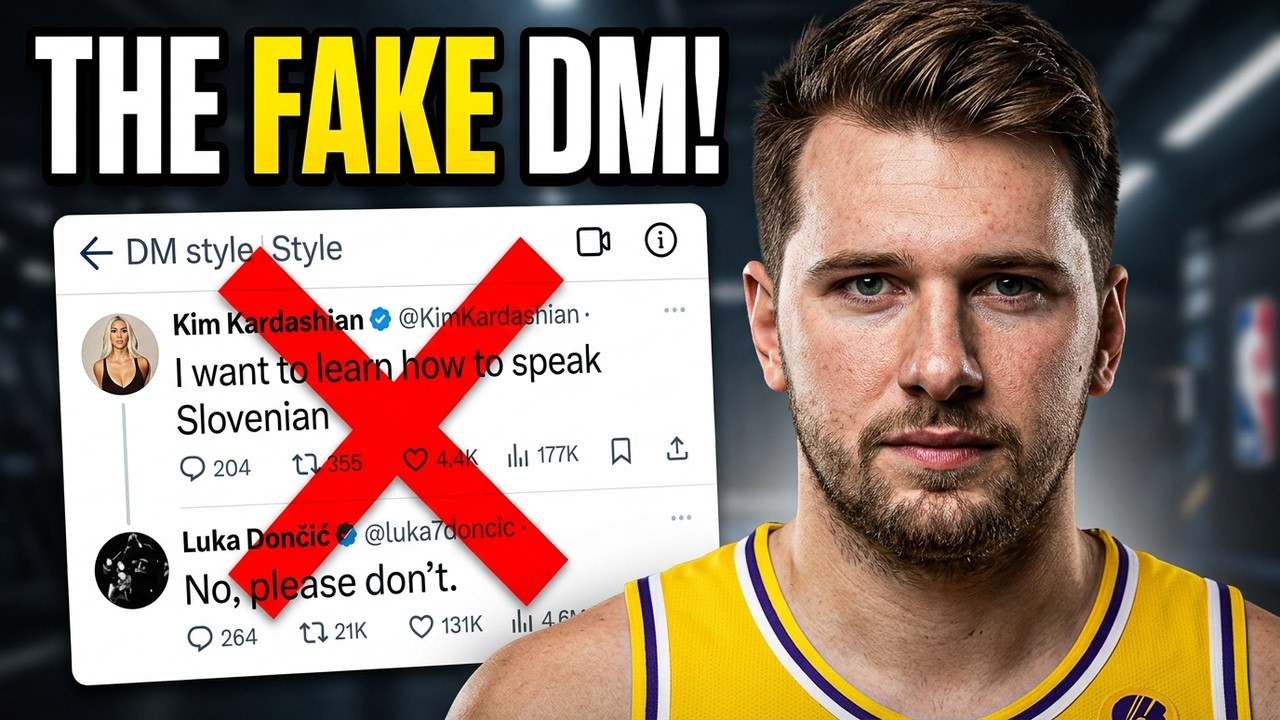 Лука Дончич отверг Ким Кардашьян? Сообщение в NBACentel, которое всех обмануло.