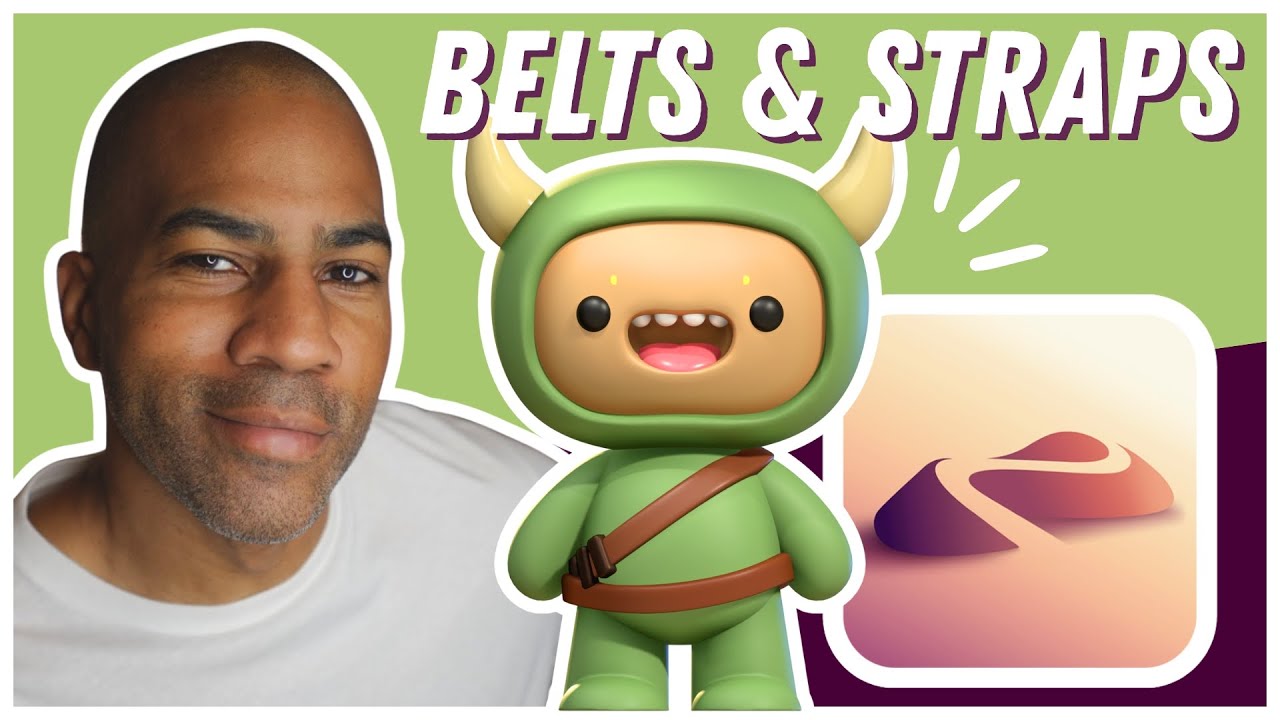 Easy Belts and Straps with Nomad Sculpt