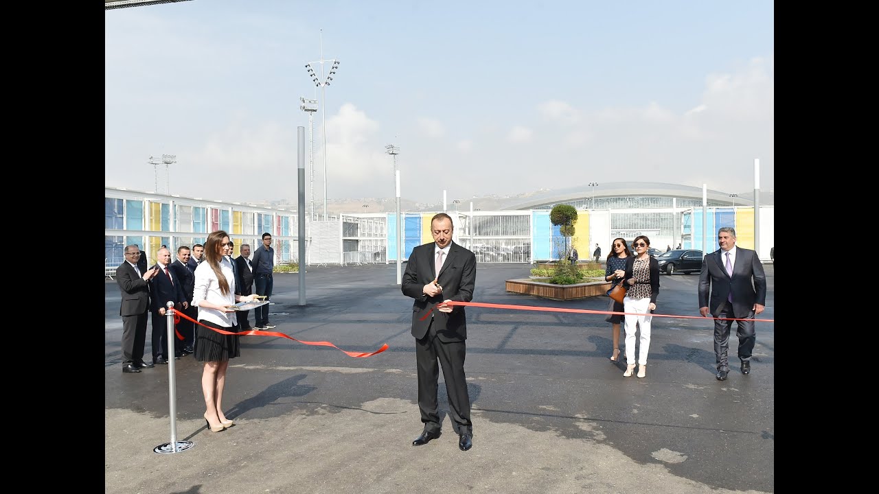 Avrora oyunları parkının açılışı