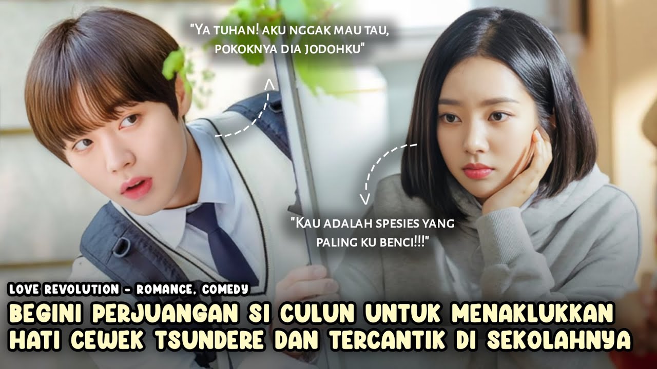 Awalnya Dicaci Maki, tapi Si Culun ini Malah berhasil Luluhkan Hati Cewek Dingin - ALUR CERITA FULL