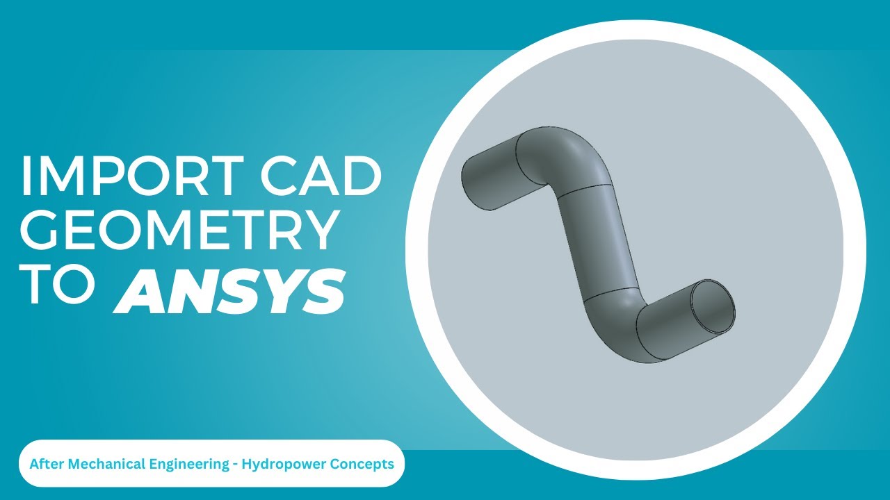 How to import SolidWorks geometry to Ansys | For CFD Simulations | ANSYS CFD