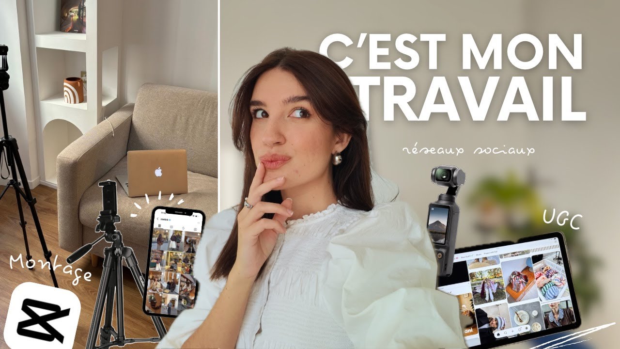 UNE SEMAINE DANS MON QUOTIDIEN D'AUTO-ENTREPRENEUSE ✨ (tournage, influence, création de contenu...)