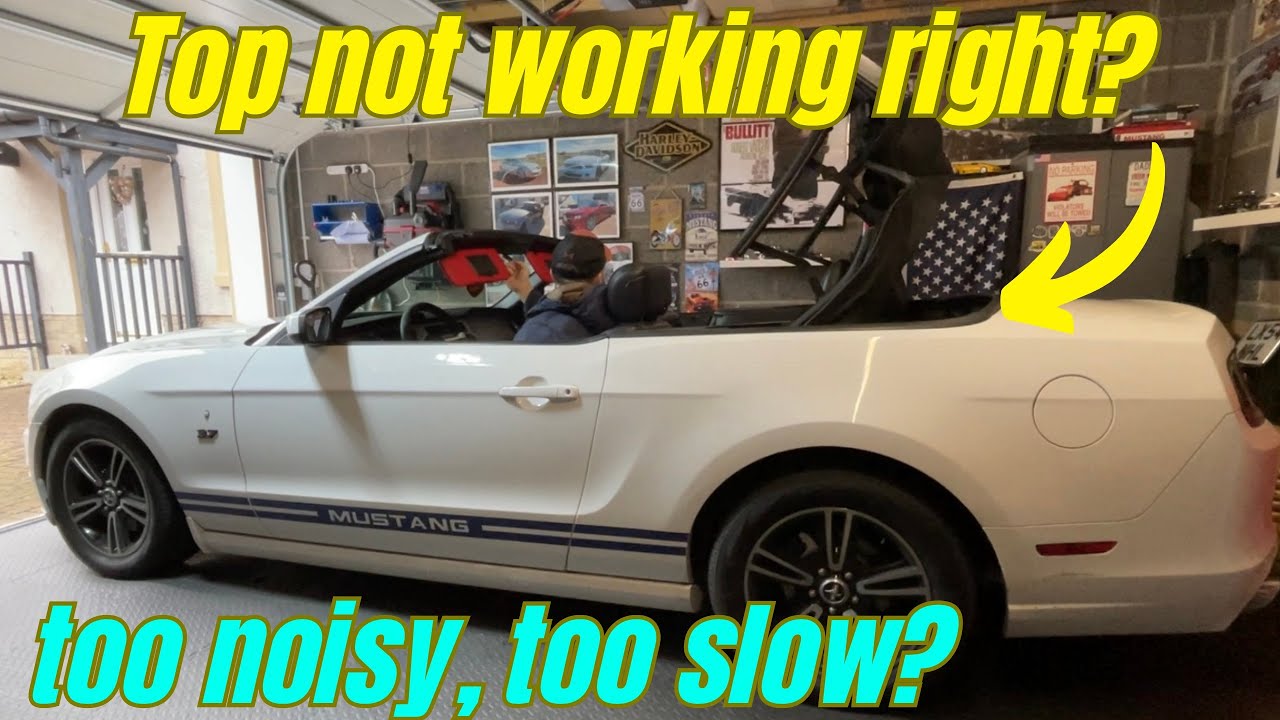 Проверка и доливка жидкости в насос Mustang Convertible (прокачка)