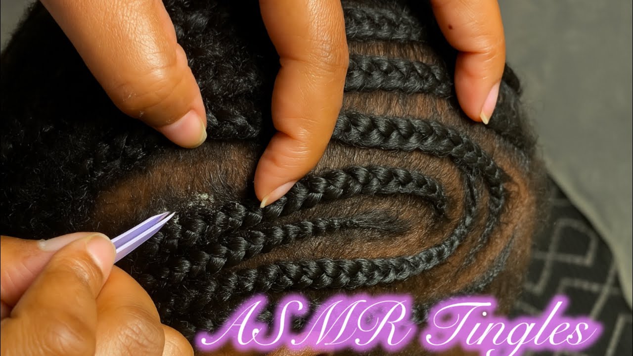 ASMR Super attentive scalp scratching with natural nails #asmr #relaxing