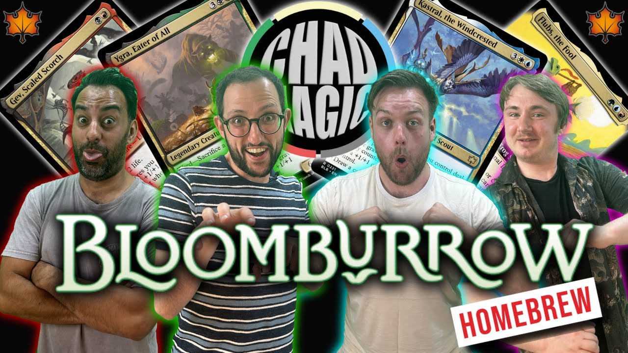 Bloomburrow EDH | Флабс, Дурак против Игры, Пожиратель Всего против Гева, Чешуйчатый Факел против...