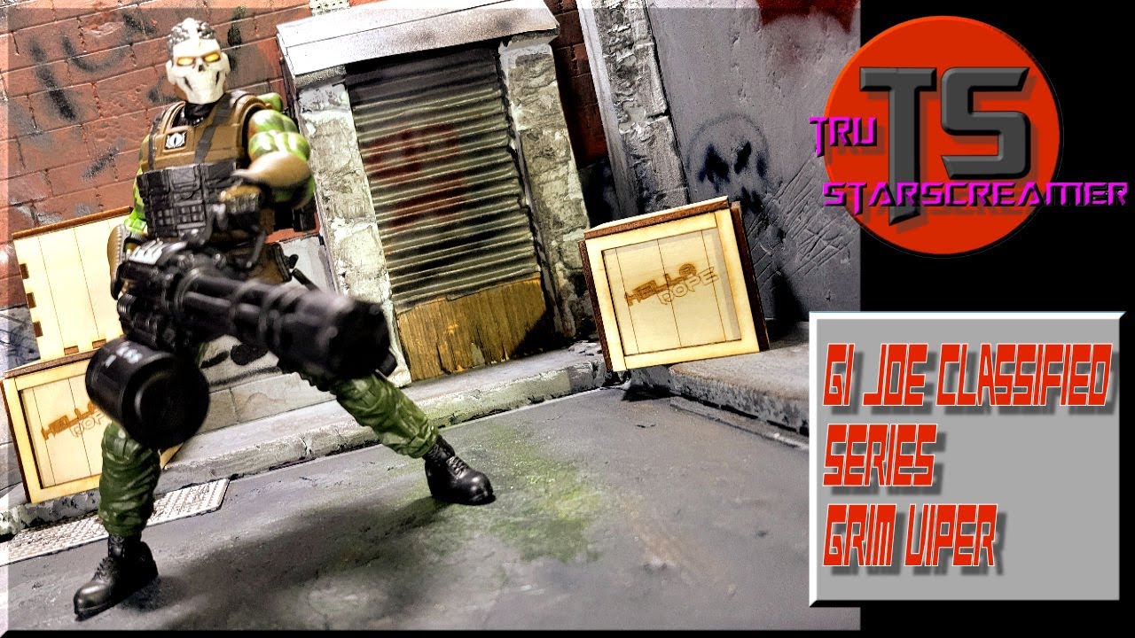 Best Troop builder or cash grab? The GI Joe Classified Series Grim Viper action figure review