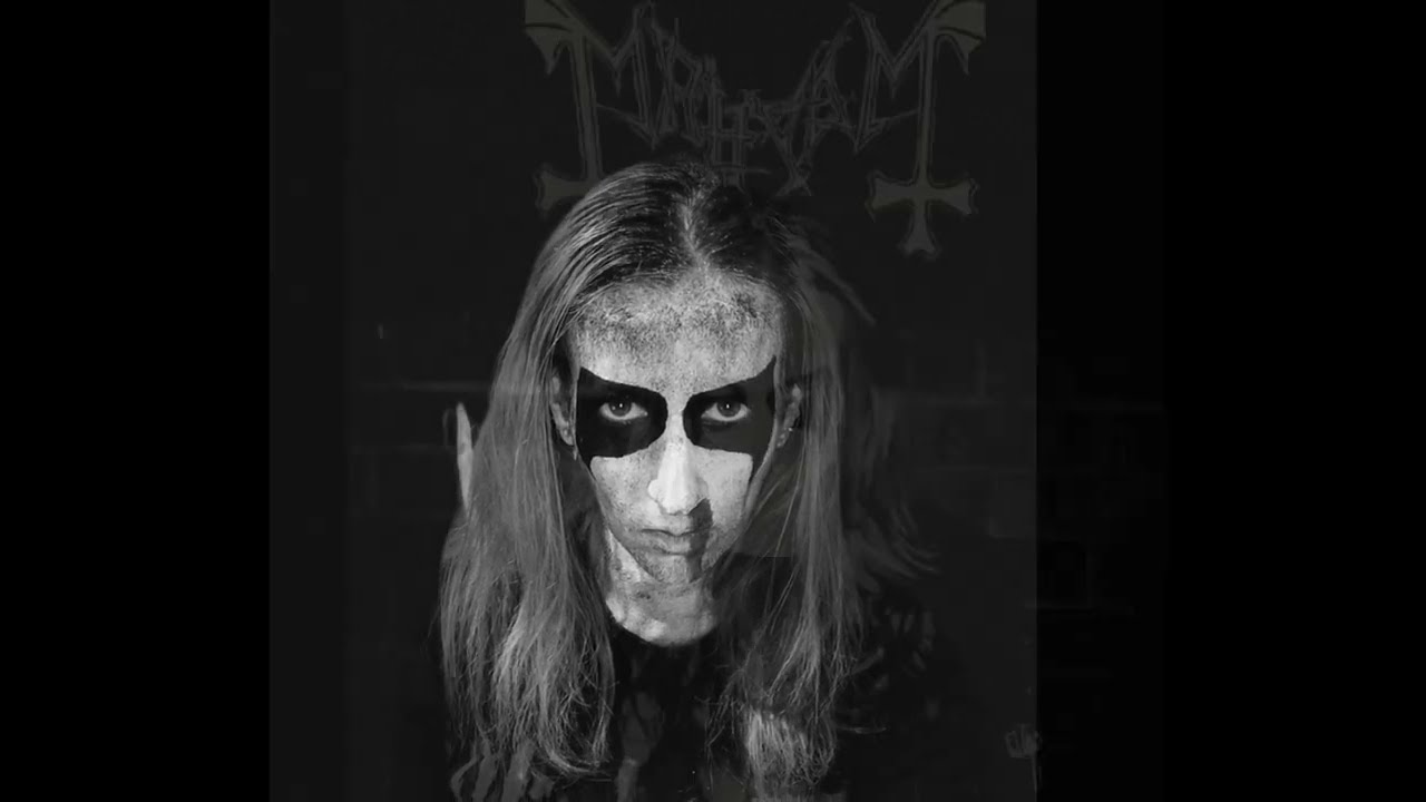 DEAD ( Per Yngve Ohlin ) corpse paint tutorial #corpsepaint #mayhem #pele #fyp