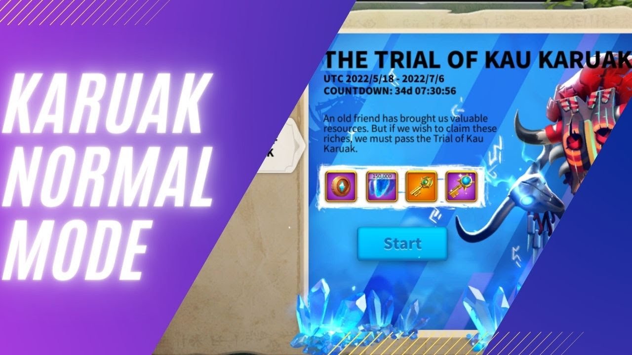 Kau Karuak Normal Mode SoC | Rise of Kingdoms