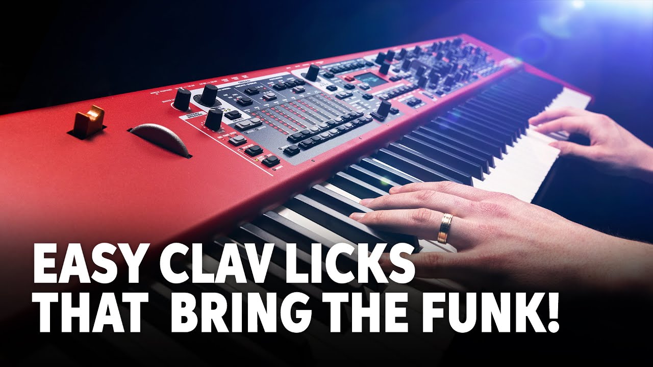 Keyboard Lesson: 5 Easy Clav Licks