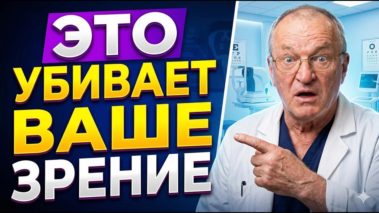 Ослепнуть за неделю: 5 симптомов, которые нельзя игнорировать после 50